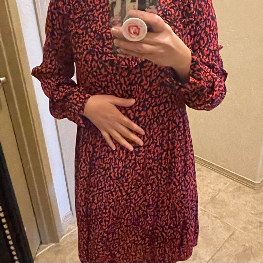 ZARA WOMEN RED DRESS XS